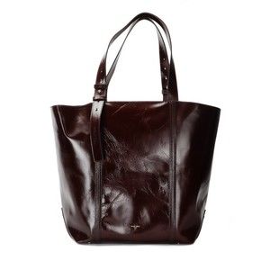 Golden Goose Bag 24.7 Ew Shiny Wavy Leather Body Gold Meta - NWT